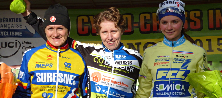 Joyce Vanderbeken sprokkelt 80 UCI-punten in Frankrijk