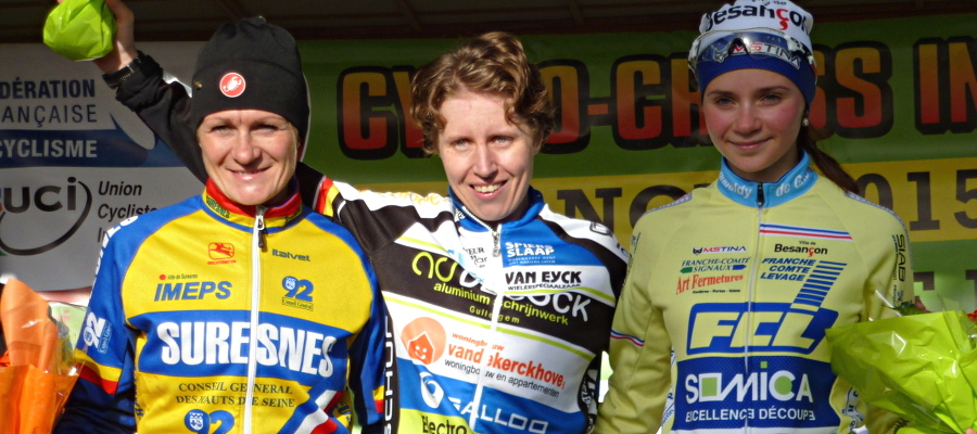 Joyce Vanderbeken sprokkelt 80 UCI-punten in Frankrijk