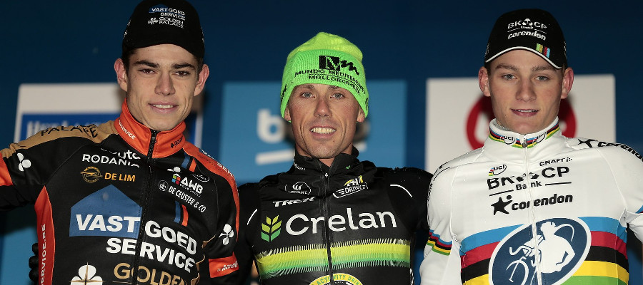 Sven Nys wint in Koksijde eerste WB-zege in drie jaar