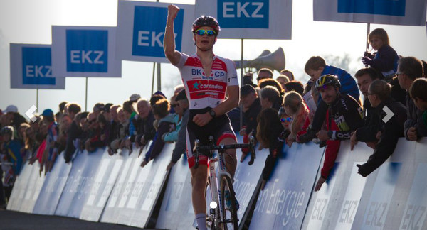 David Van der Poel wint in Hittnau, Dieter Vanthourenhout leidt EKZ Tour