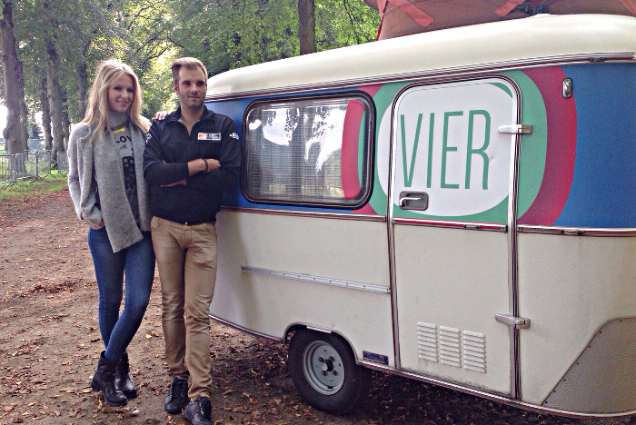 Eén uur samen in de caravan: Niels Albert en Femke Herygers