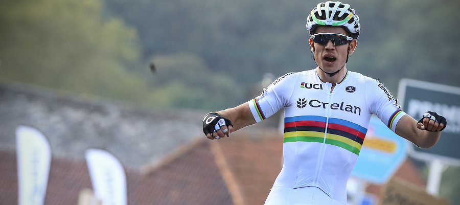 Dame Fortuna kiest finaal voor Wout van Aert