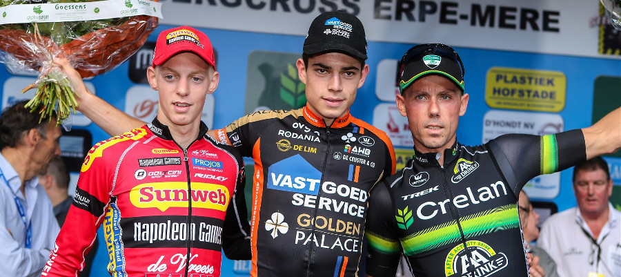 Van Aert in Erpe-Mere, Vanthourenhout in Illnau, Meisen in Slany